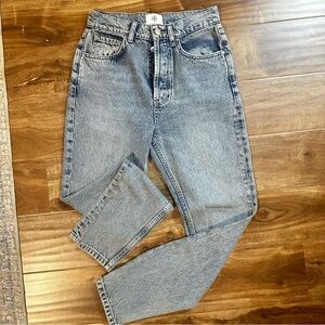 Anine Bing 
High-Rise Skinny Leg  Jeans